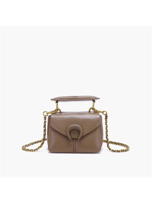 borsa a spalla moonlight taupe La carrie | 132M-TT-250-SYN\TAUTAUPE